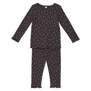 Pouf Baby's Cherry Print Set In Ash